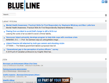 Tablet Screenshot of blueline.ca